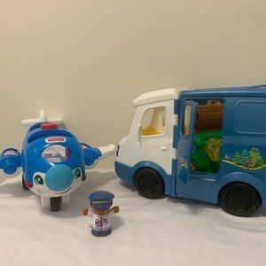 Little People Airplane & Camper Set